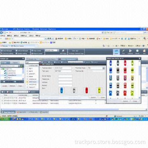 Mobile Phone Gps Tracking Software, Can Supports Free Google/Info Map